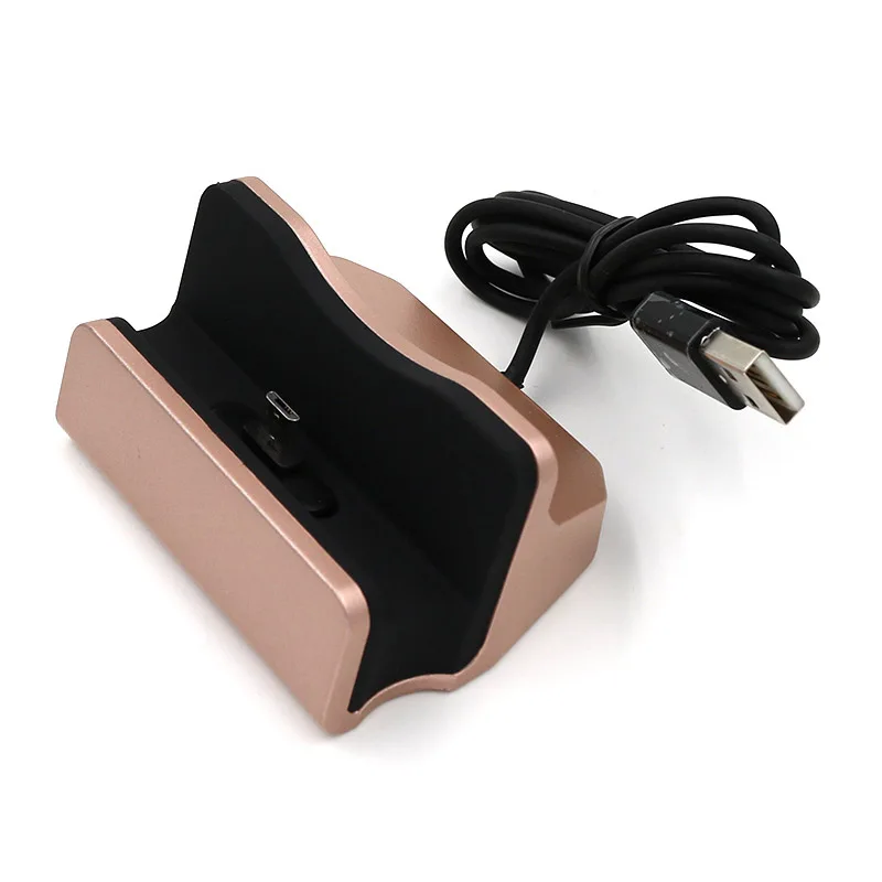 Зарядное устройство с Micro USB док станция типа C Настольная зарядка синхронизация