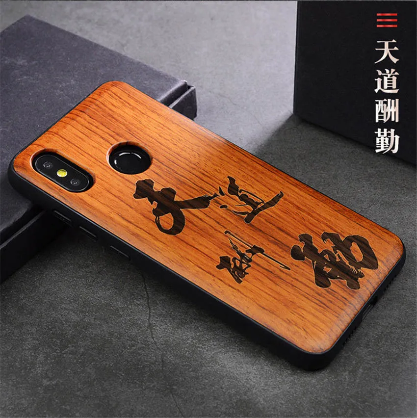 as picture Новинка, чехол для Xiaomi mi 8 se, тонкая деревянная задняя крышка, TPU бампер, чехол для Xiaomi mi 8 mi 8 lite mi x 2 2 s, чехол для телефона s mi x3 - Цвет: as picture
