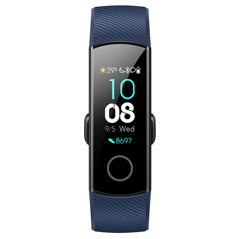 Смарт браслет HONOR Band 4 фитнес 0 95 &quot цветной сенсорный экран AMOLED 5 АТМ для плавания