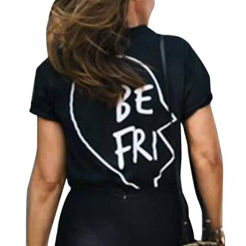 Одежда для девушки женская футболка модная с надписью Best Friend BFF Sisters подарки