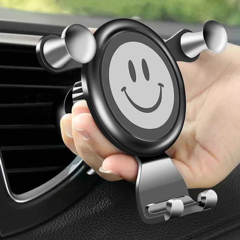 Милый автомобильный треугольный держатель для мобильного телефона с