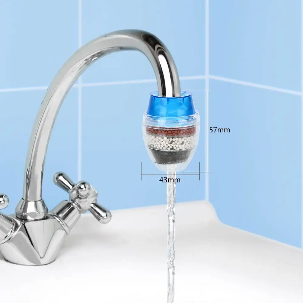 Товары для дома 5 ти слойной фильтр Водопроводной воды Чистый Кухня аксессуары