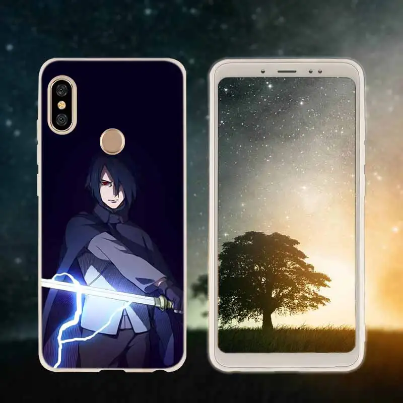 as photo 1 Чехол с рисунком Аниме Наруто Саске для Xiaomi Redmi Note 8 7 6 5 pro, чехол для Redmi 6a s2 5a 5 Plus 4a 4x3 Pro - Цвет: as photo 1