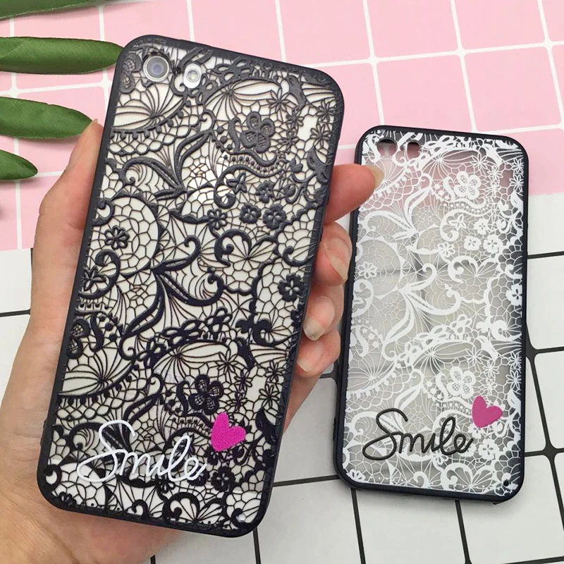 Кружевная задняя крышка для OPPO R15 R7 R7S R9 R9S R11 R11S Plus A33 A37 A53 A57 A59 A71 A77 A79 A83 A3 F5 F7 |