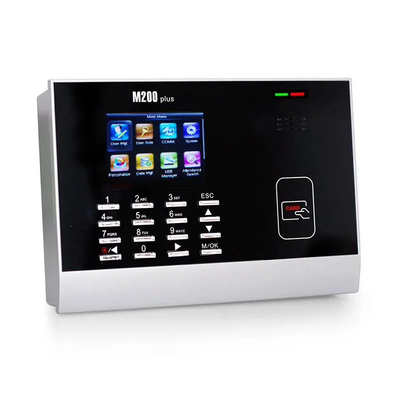 ZK M200Plus TCP/IP пуансонная карта посещаемость времени терминал запись карты 125 кГц