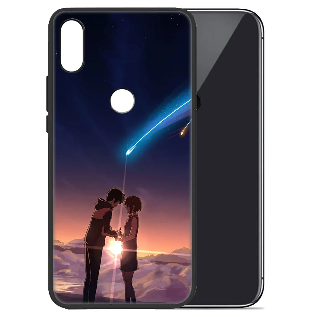 IYICAO аниме ваше имя мягкий чехол для Xiaomi Redmi Go Note 5 6 7 Pro 5A Prime 4 4X телефона |