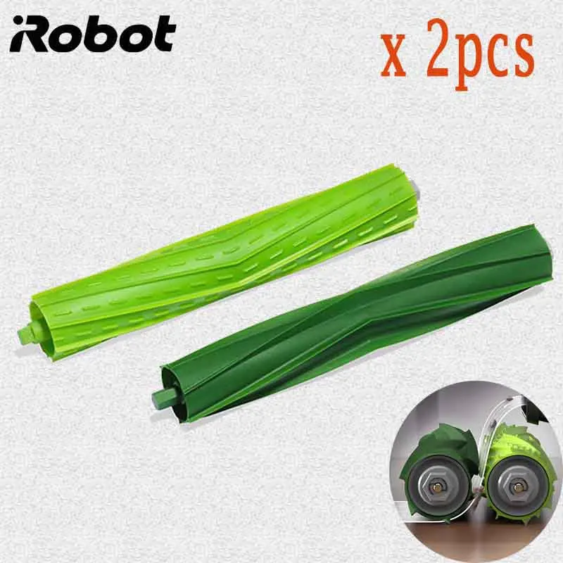 2Brush Roll 4* Hepa фильтр+ 8* боковая щетка+ 4* рулон щетки для iRobot Roomba i7 E5 E6 I серии робот пылесос запасные части - Цвет: 2Brush Roll