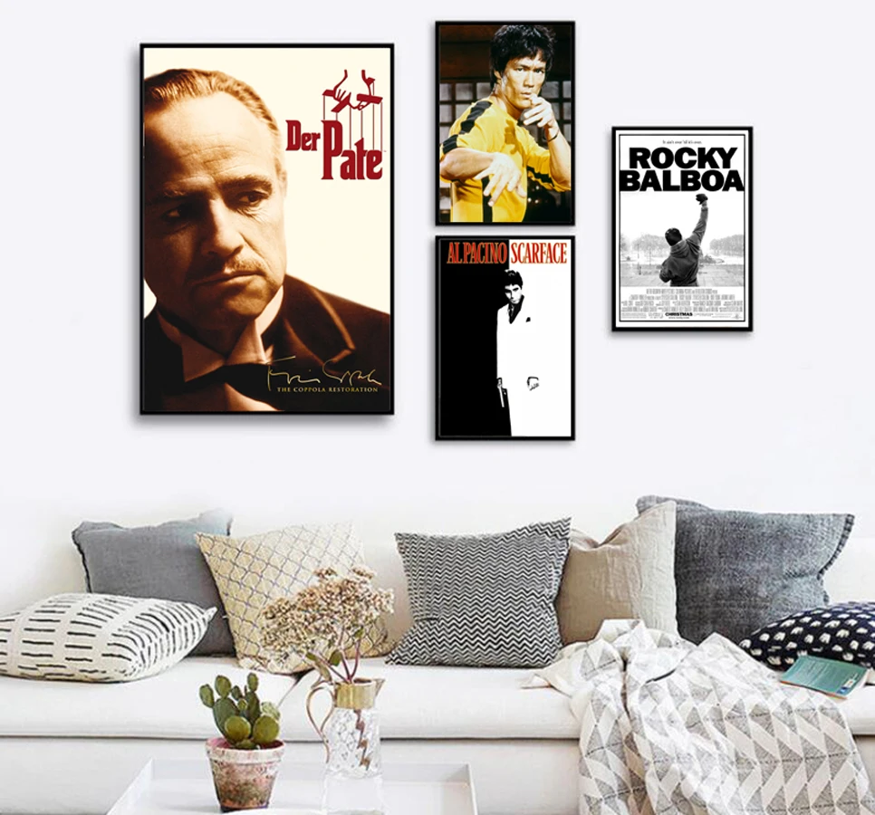 Знаменитые Картины 108 принты на холсте великих людей знаменитостей в истории