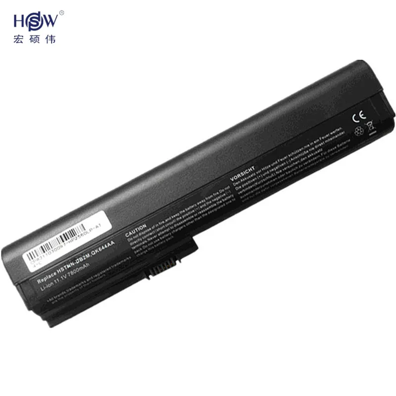 HSW Аккумулятор для ноутбука HP SX06XL SX09 EliteBook 2560p батареи 2570p HSTNN UB2L батарея QK644AA