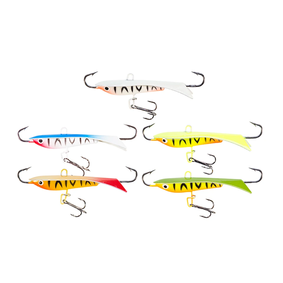 

1PCS 6cm 9.5g Ice Fishing Lures Winter Fishing Baits Lead Jigging Bait Hard Lure Balancer for Fishing Hooks ice