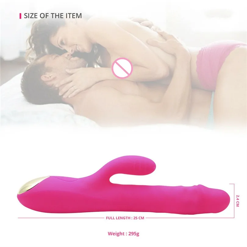 10 скоростей силиконовые двойной вибрации G Spot Вибраторы Кролик фаллоимитатор