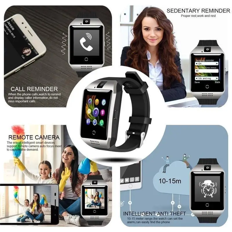 Фото Смарт часы Android водонепроницаемый IOS поддержка sim карты reloj smartwatch hombre 1 54 дюймов Смарт часы Android водонепроницаемый IOS поддержка sim карты reloj smartwatch hombre 1 54 дюймов