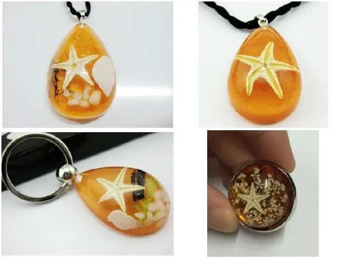 Брелок с подвеской в виде морской звезды 4 шт.|gift rose|fish forkfishing gear gifts |