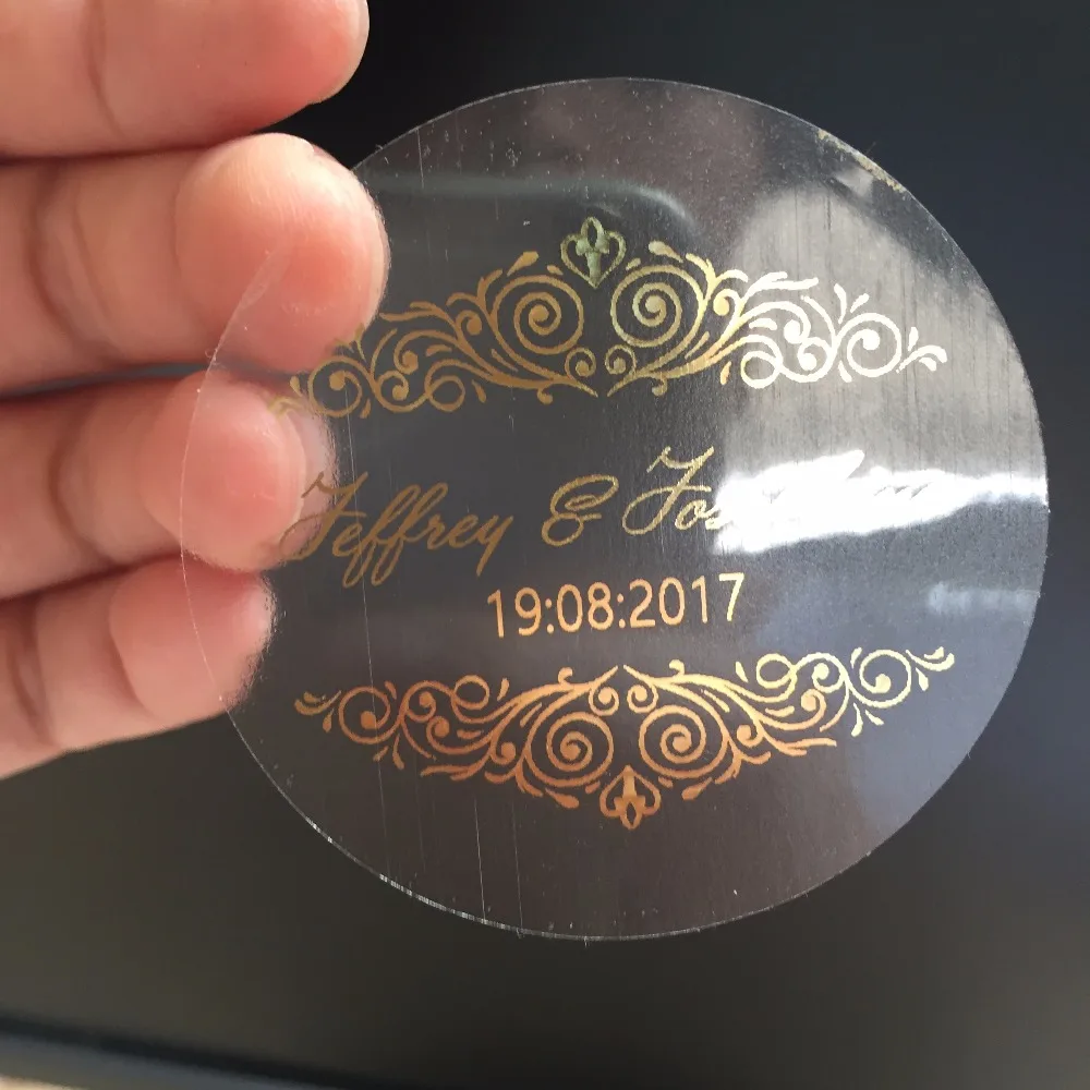 90 дамасских свадебных стикеров для сохранения даты персонализированные ФИО и