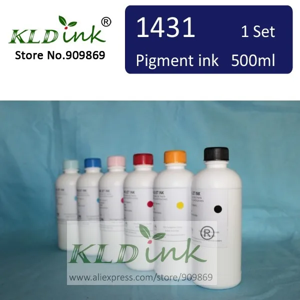 

6PCS x 500ml Compatible BCI1431 BCI-1431 Pigment ink for W6200 W6400 Large Format Printer