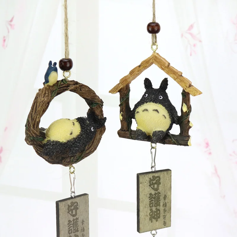 Милые ветряные колокольчики защита дракона кота колокольчик из смолы изделия