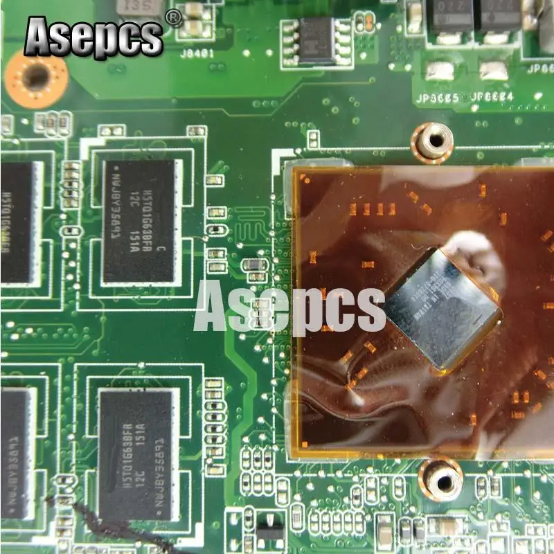 Asepcs K72JT материнская плата для ноутбука ASUS K72JR K72JT K72JU K72J K72 тест оригинальная материнская плата HD6370 4* Память