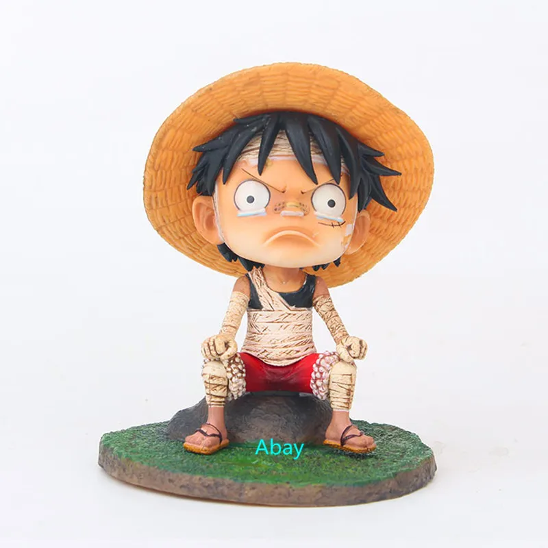 Цельный бандаж Luffy детство плач GK Ace Sabo три брата ограниченная статуя ПВХ