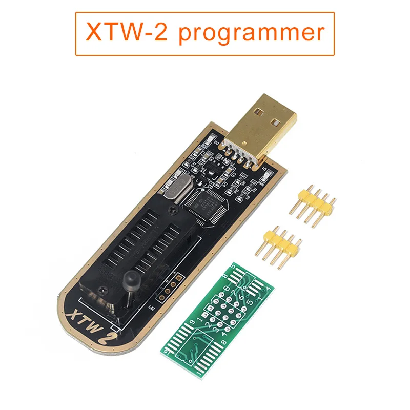 XTW 2 USB программист модуль чип 24 25 серия биос писатель SPI Flash @ JH|Модули для умного