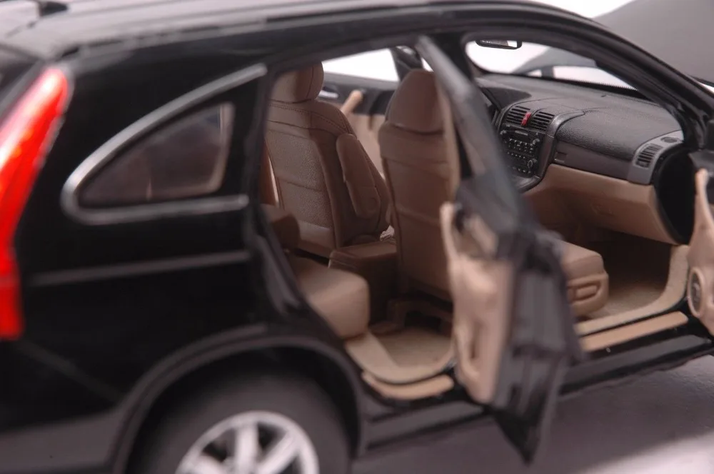 1:18 литая под давлением модель для Honda CR-V 2008 черный Внедорожник сплав игрушечный автомобиль миниатюрная коллекция подарки CRV CR V