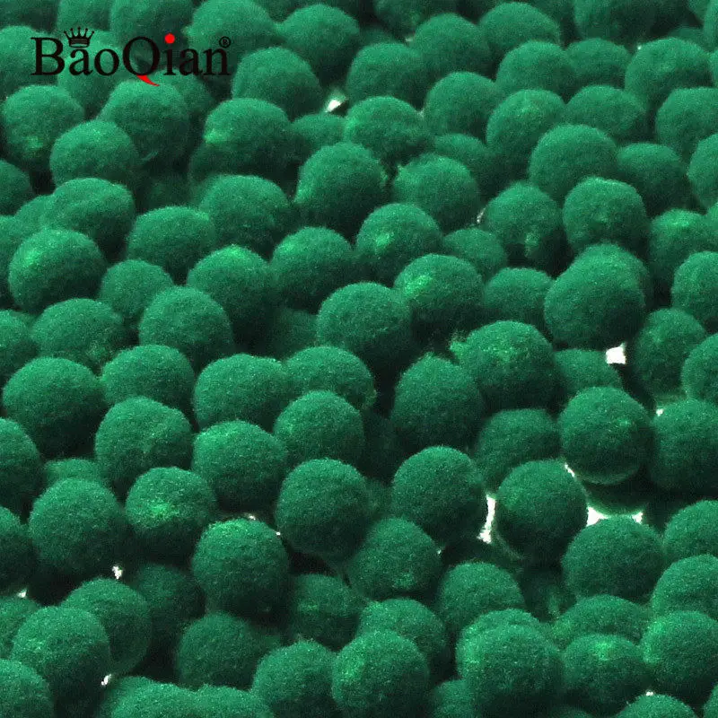 Dark Green Помпоном 8/10/12/15/20 мм мягкий Pompones пушистой плюшевой ткани ремесла Сделай Сам Pom Poms мяч помпоном Свадебные украшения домашнего декора Швейные принадлежности - Цвет: Dark Green