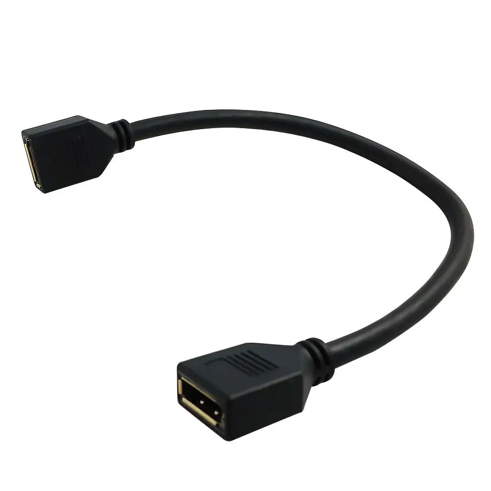 DANSPEED Женский на DP Дисплей порт УДЛИНИТЕЛЬ шнур HDMI Длина кабеля 30 см|Кабели HDMI| |
