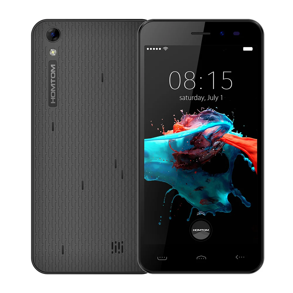 HOMTOM HT16 мобильного телефона 5 0 дюймов mt6580 четыре ядра Android 6 1 ГБ Оперативная память