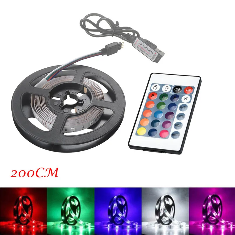 Светодиодная лента 50 200 см USB лампа для ТВ задней панели 2835RGB изменение цвета +