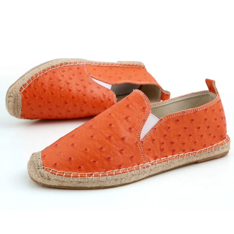 Zuoxiangru Lover Shoes Loafers Flats Men Sneakers Platform Round Toe Slip On Flat Outdoor Breathable Straw | Обувь
