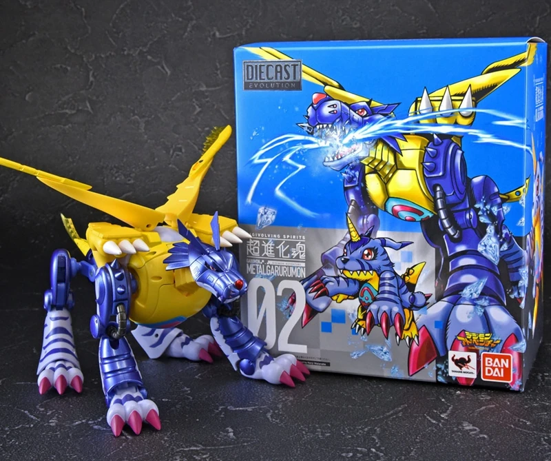 WSTXBD BANDAI Tamashii нациями Digivolving spirtes 02 Metalgarurumon Приключения Дигимонов фигурка фигурные
