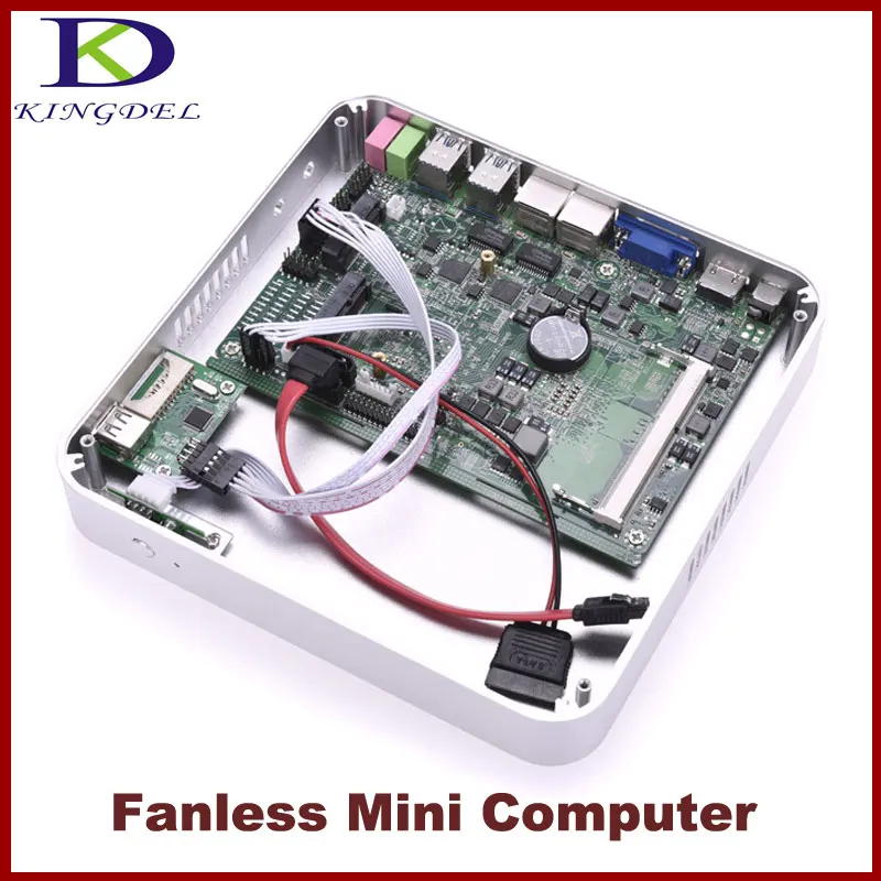 Billig 2016 Hot 8 GB RAM 1 TB HDD Intel Celeron 1037U CPU Lüfterlos Mini PC Desktop-Computer 1080 P USB 3.0 HDMI VGA Metall Win 7