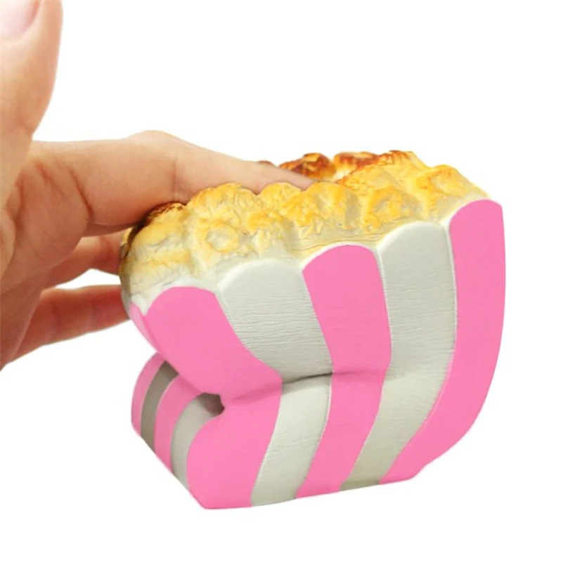 Jumbo Squeeze чашка для попкорна сжимаемая медленно поднимающаяся декомпрессия