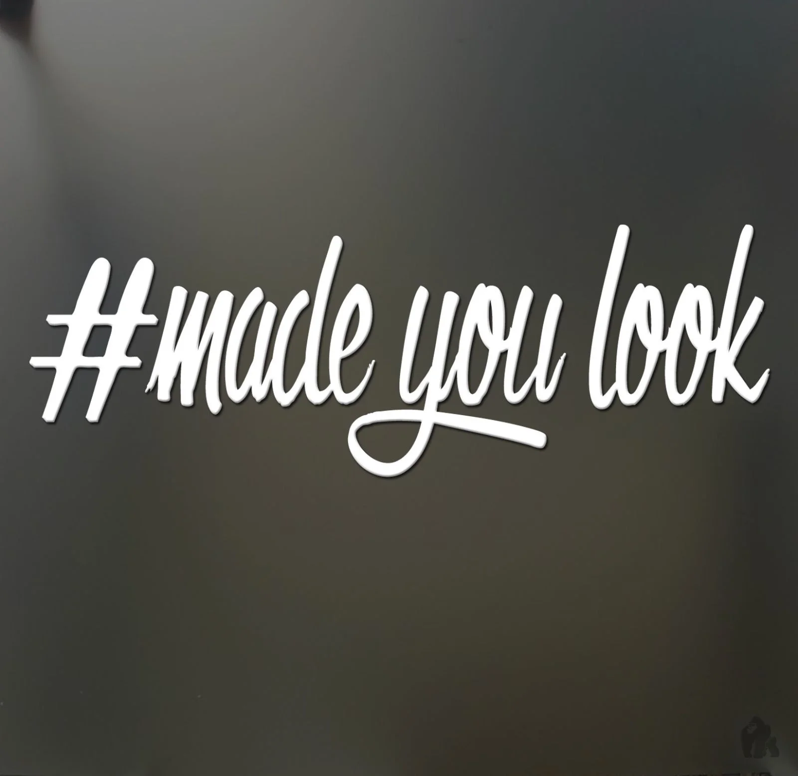 

Made You Look JDM Girl MEDIUM Sticker Funny JDM Window Decal 25cm