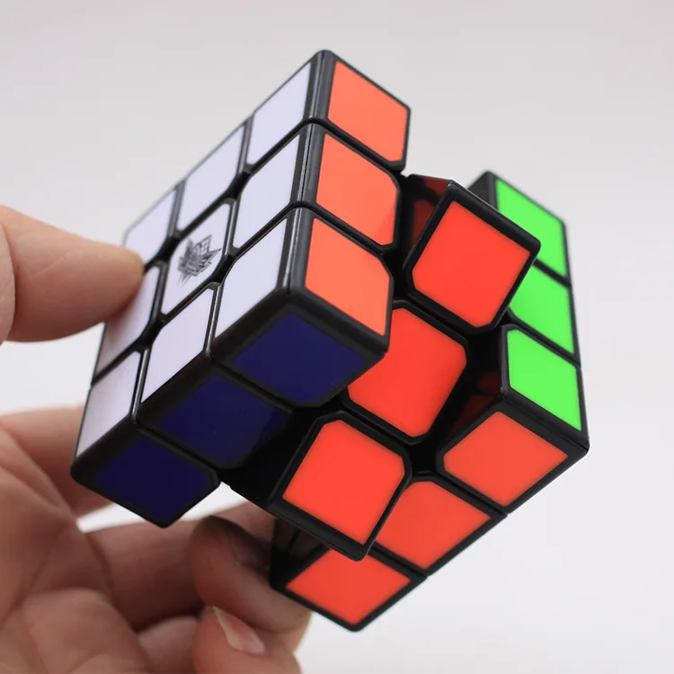 Новое поступление циклонный куб FeiKu для мальчиков 3x3x3 волшебный черный