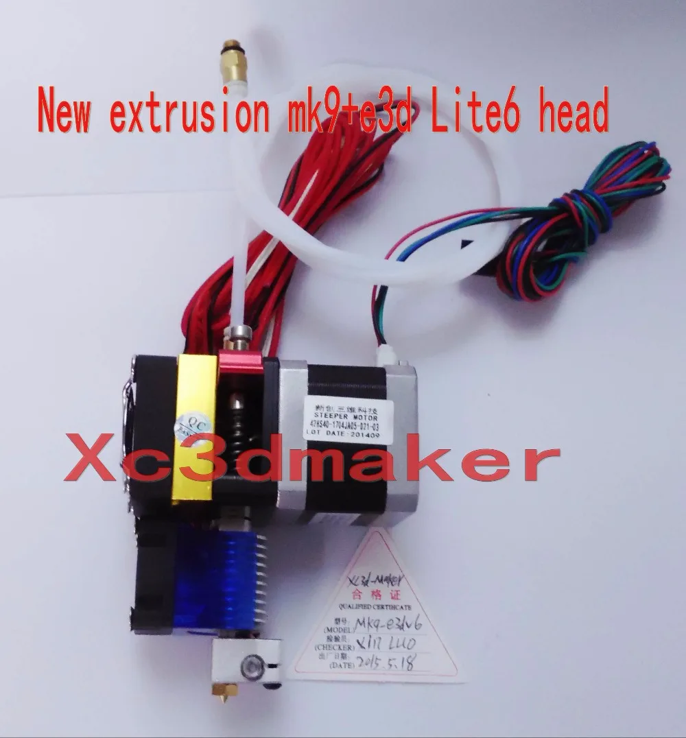 xc3dmaker 2016 Reprap mk9-e3d v6 12V 0.4mm Single Nozzle 1.75mm filament 3D Printer Head/Extruder Extra 0.3mm | Компьютеры и офис