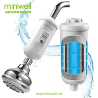 miniwell filter shower head high pressure water filtration for chlorine harmful substances reduces eczema dandruff