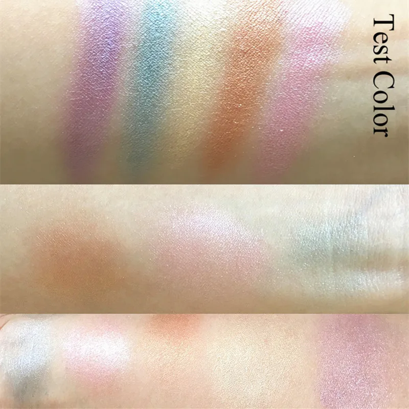 Брендовая 5 видов цветов светящаяся палитра осветляет базовый макияж Хамелеон