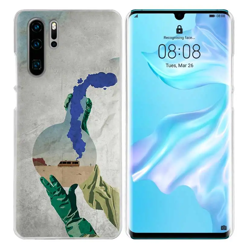 08 Чехол для huawei P20 P30 P Smart Nova 4 3i P10 P9 P8 mate 10 20 lite Pro Mini жесткий чехол для телефона pc Coque - Цвет: 08