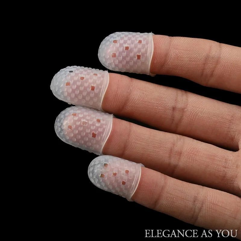 Чехол для защиты пальцев музыкальных инструментов 10 шт. противоскользящий