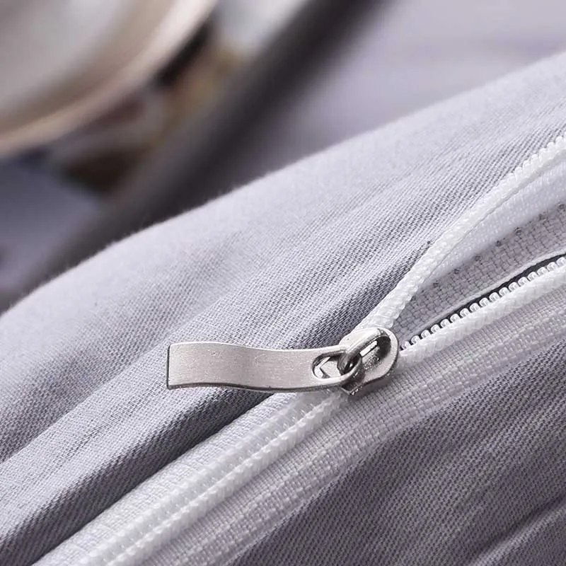 Лидер продаж корейское платье для 4 шт. 100% хлопок простой цвет постельное белье