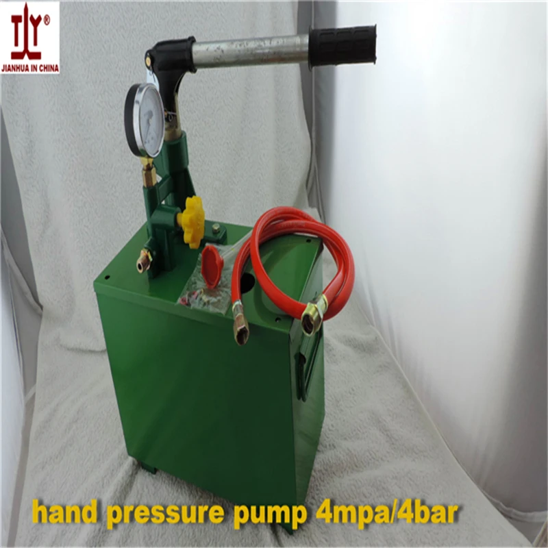 Good quality Plumber tools manual pressure test pump Water testing hydraulic hand 4mpa/4bar|pressure pump|test pumppressure |