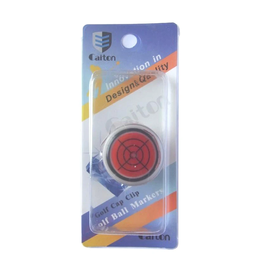 Гольф шляпа клип маркер наклон положить помощник уровень чтения мяч | Спорт и