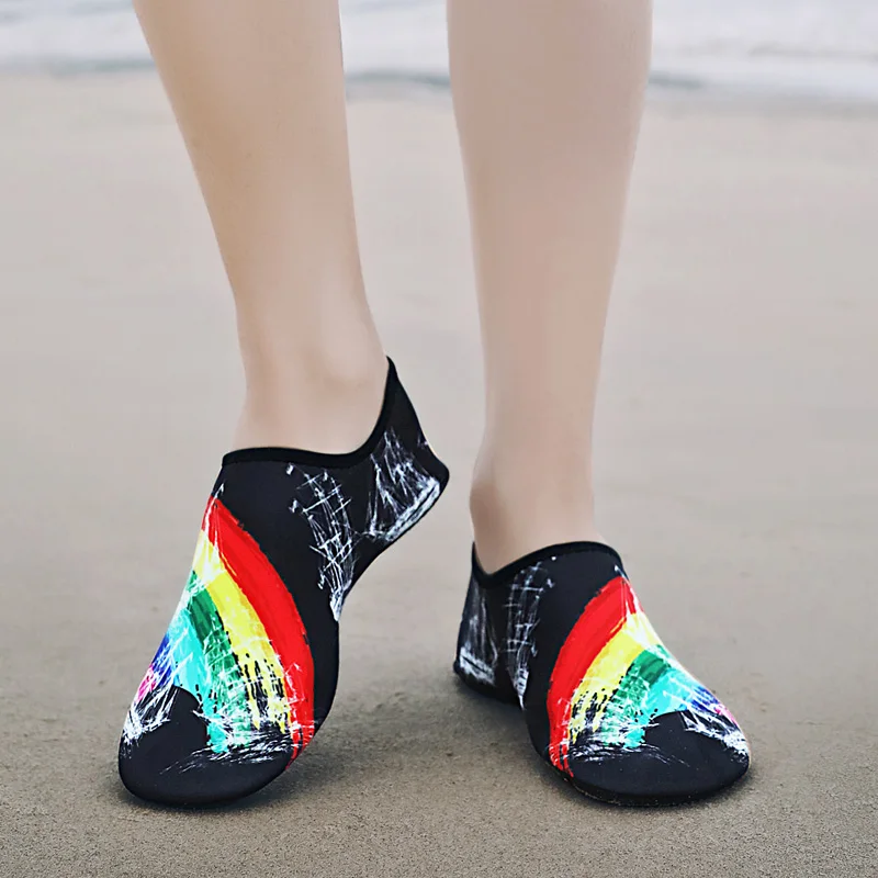 Размеры 35-46 Мужская и женская уличная обувь для плавания дышащая пляжная