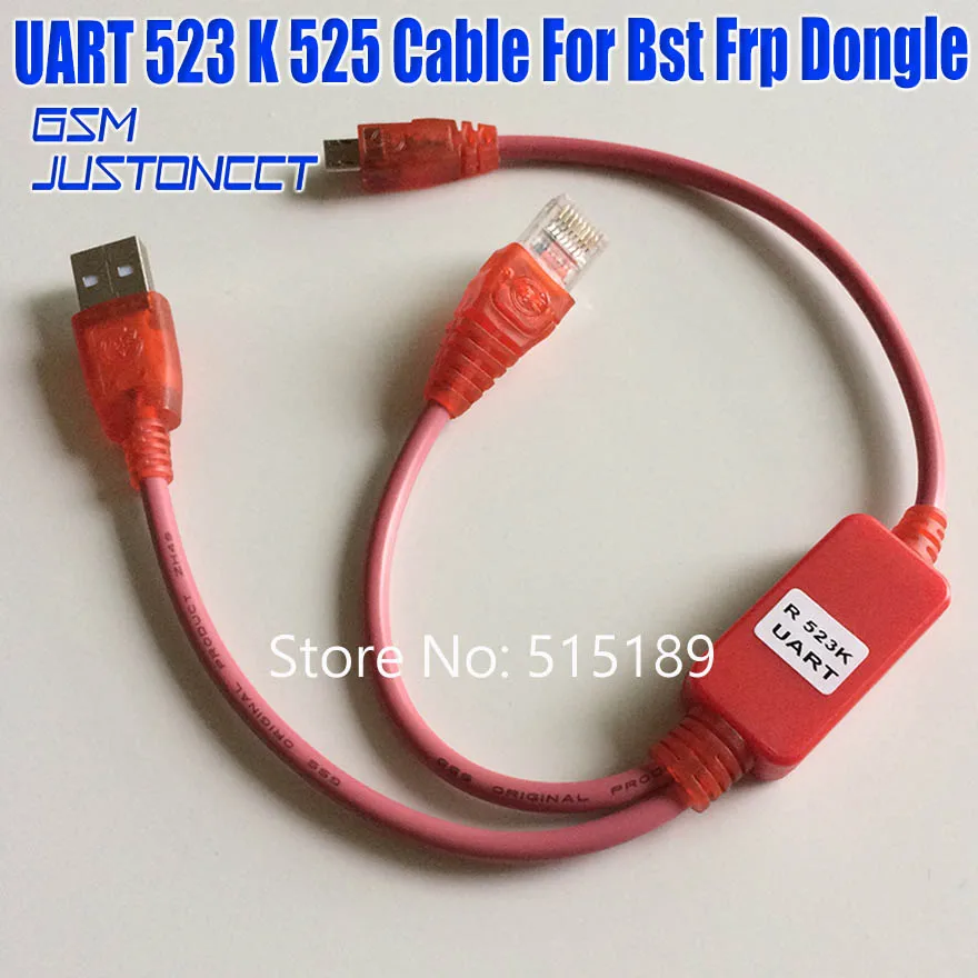 Оригинальный кабель UART 523K 525 для BST FRP Dongle HTC samsung Flash Repair IMEI NVM/EFS ROOT Note3 S5 S6 с