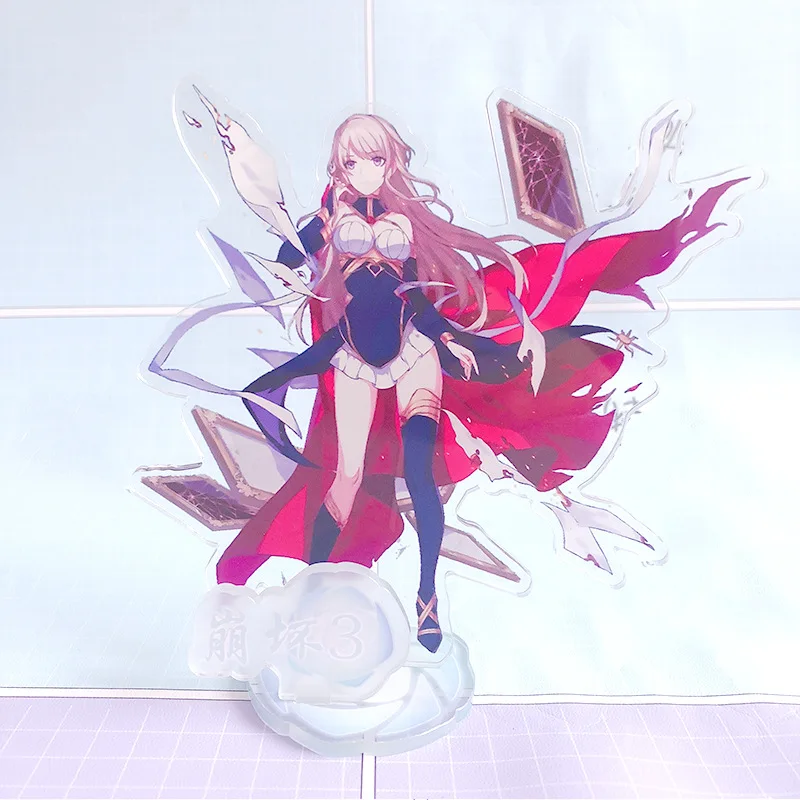 1 шт. 16 см Honkai Impact 3 киана каслана Райден акриловая стоячая пластина стенд модель