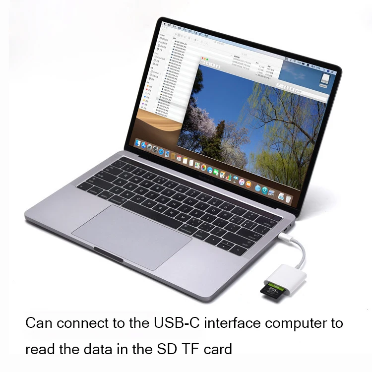 USB C устройство для чтения карт SD TF цифровая камера комплект аксессуаров не нужно