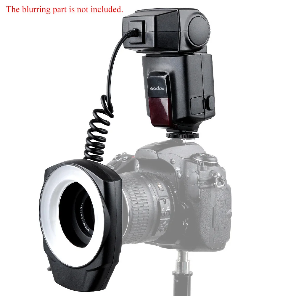 godox ml 150 macro ring flash speedlite guide number 10 with 6 lens adapter rings for canon nikon pentax olympus sony cameras free global shipping