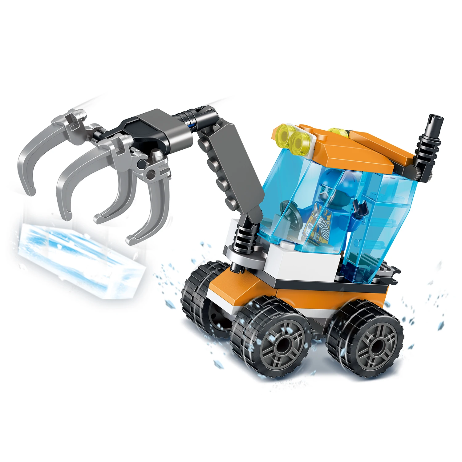 Модель J совместима с LEGO J28029 252 шт. мини модели аркти строительные наборы блоки