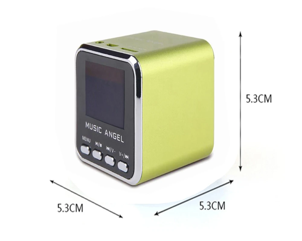 FM радиоприемник с будильником ЖК дисплеем|Портативные колонки| |