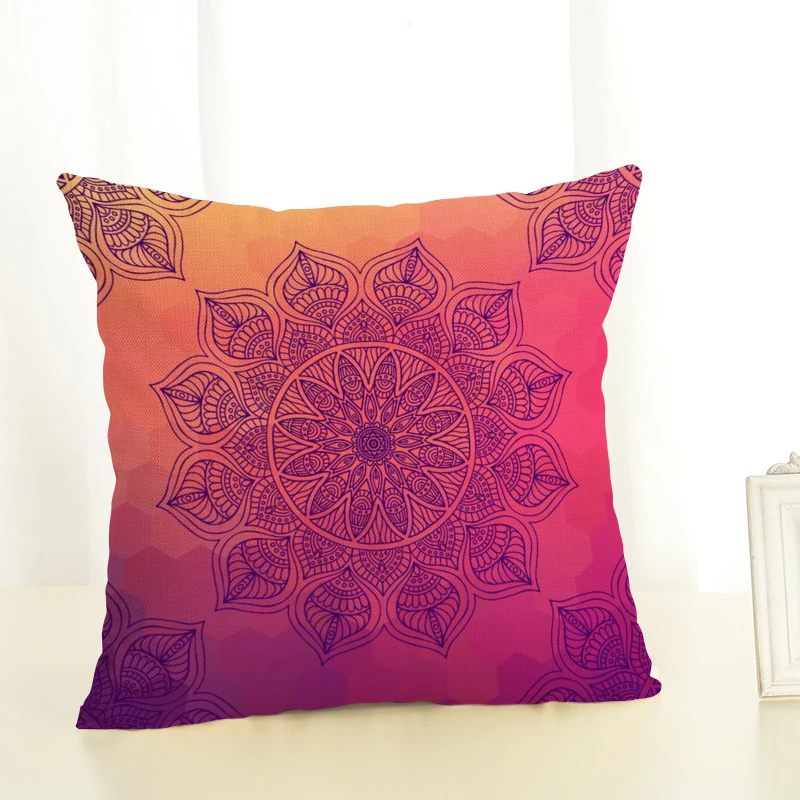 Наволочка для подушки с геометрическими узорами офисный Поясничный чехол дивана